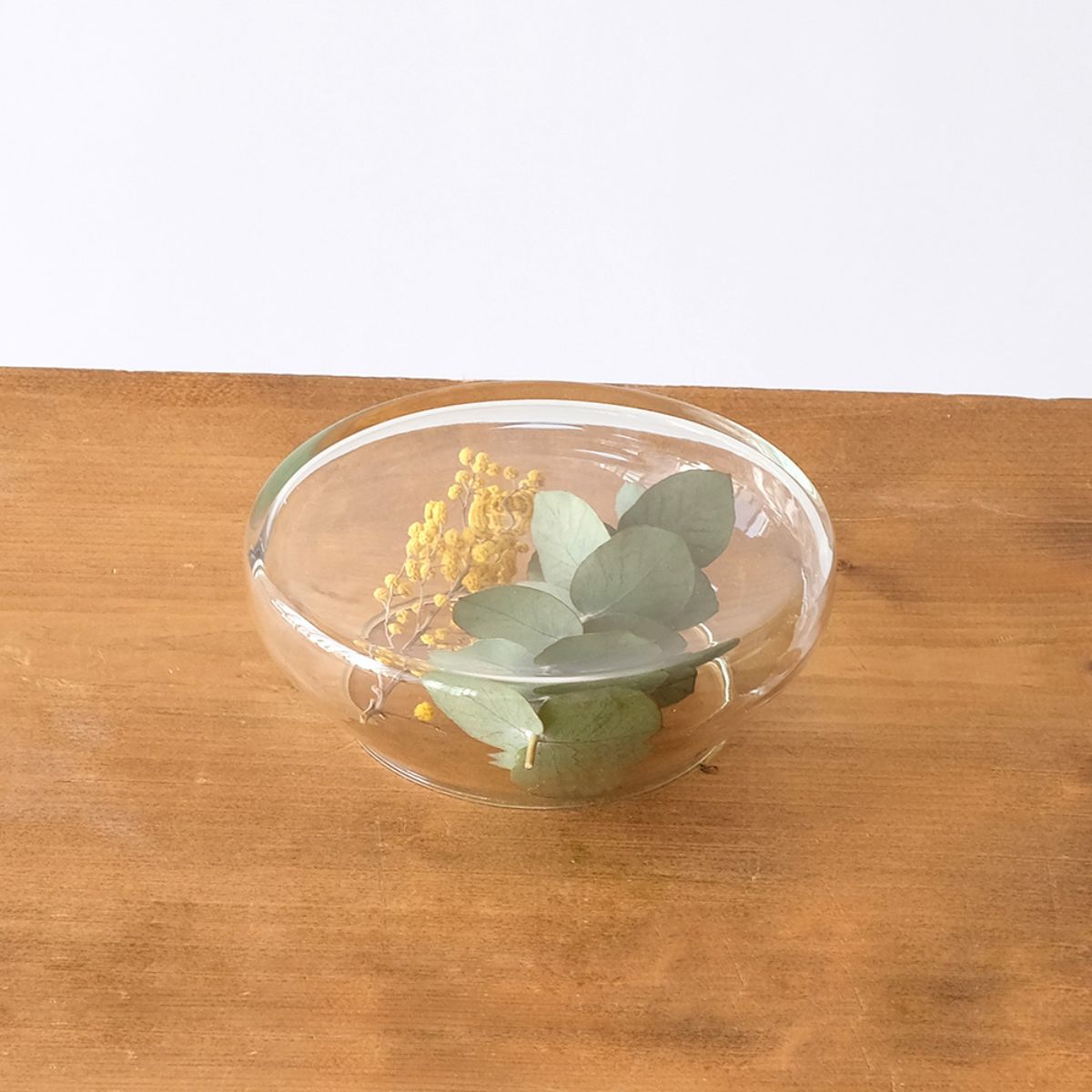 Reusable Glass Compote Plate / リユーズガラス  コンポートプレート