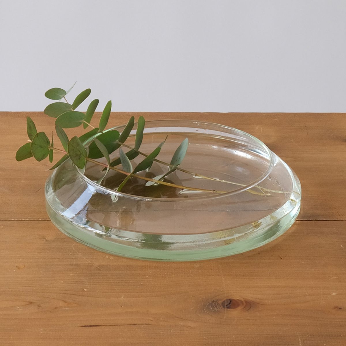 Reusable Glass Compote Plate / リユーズガラス  コンポートプレート