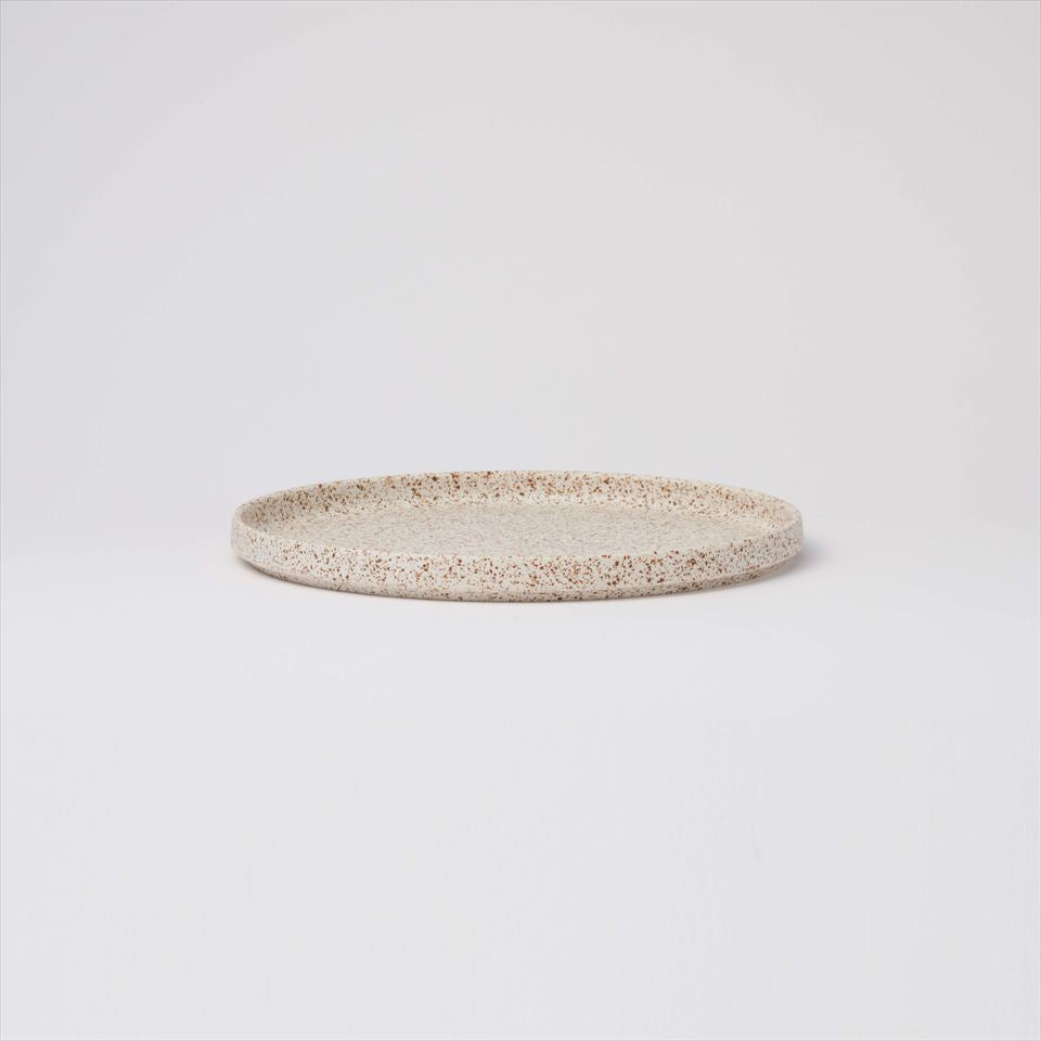 きほんのうつわ　KITTATE Plate / 切立プレート　錆点