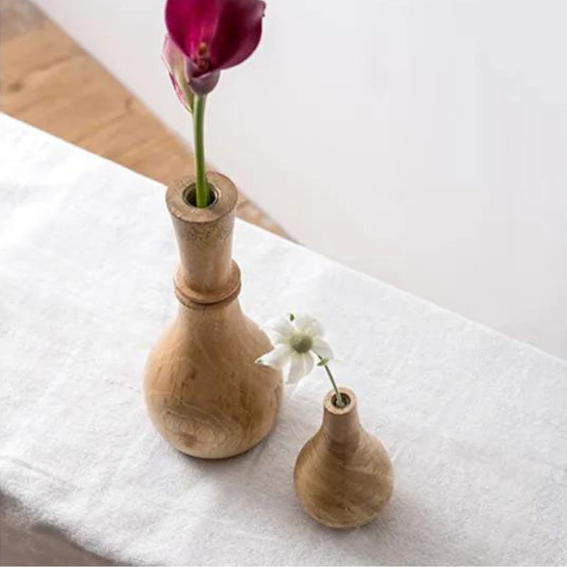 Wooden Flower Vase / ウッドフラワーベース