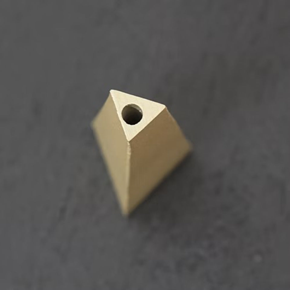 スクエアアルミフラワーベースゴールド