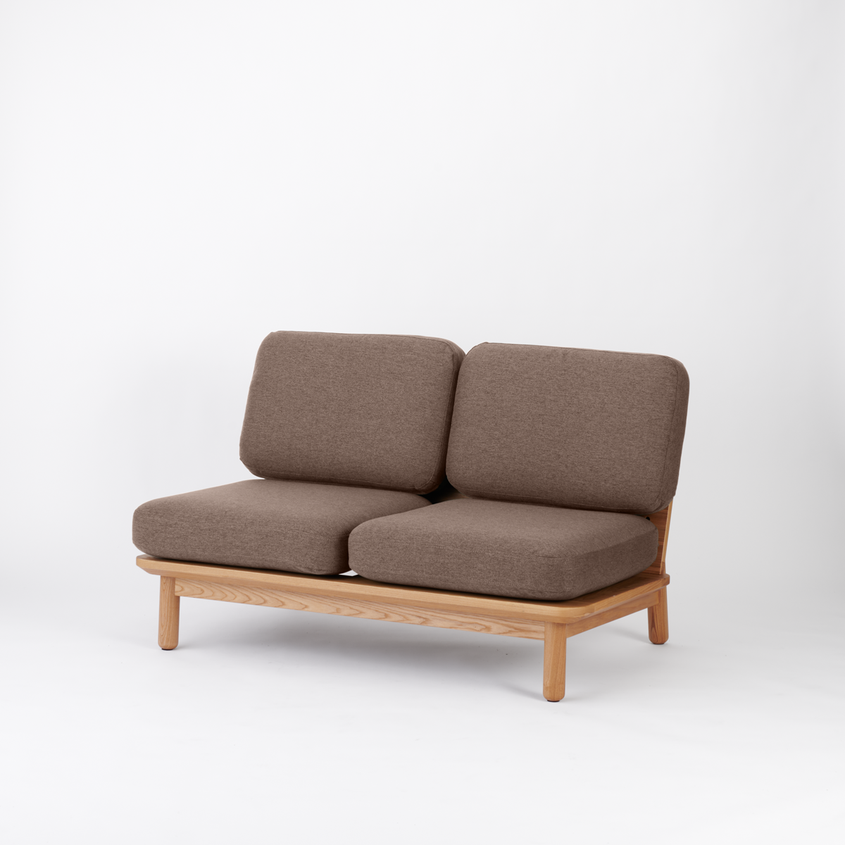 KUUM  Sofa 2 seater - Wooden Frame/Natural